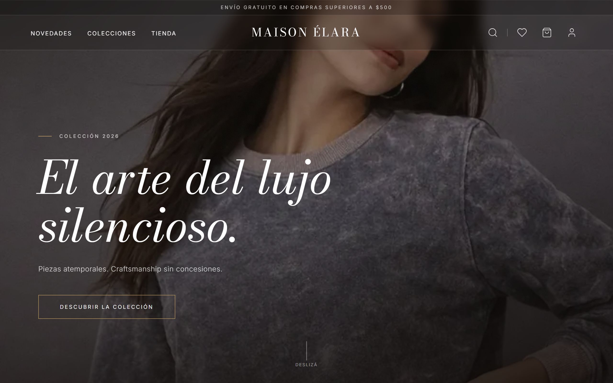 Captura en vivo de E-commerce Mujer (demo-e-commerce-mujer.vercel.app)